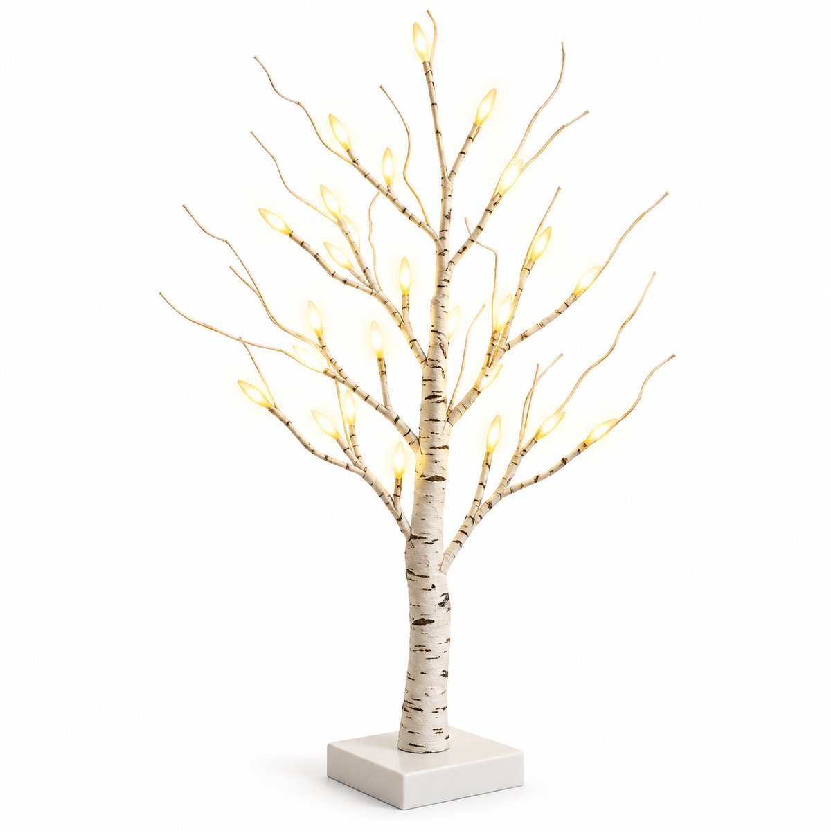 Birch Tree Warm Color LED Ambient Light