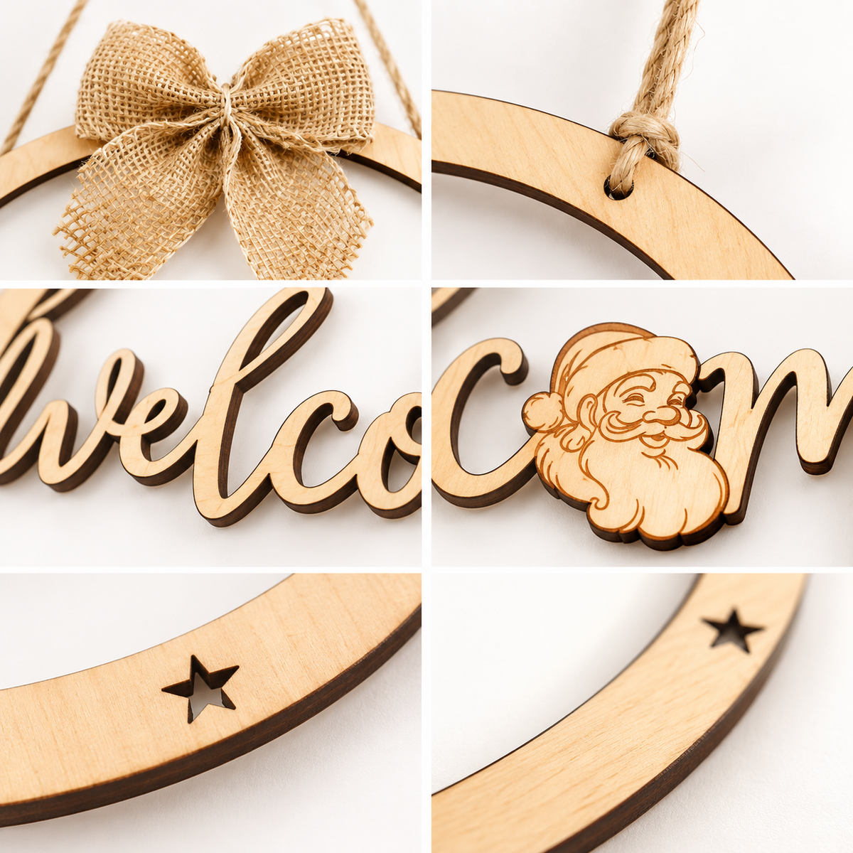 Wooden Home Welcome Decorative Sign