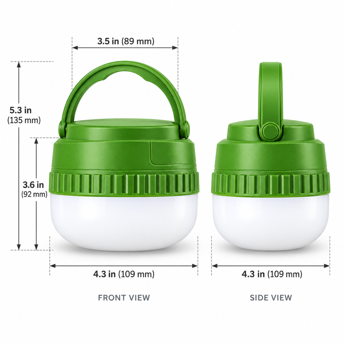 Green Mini Outdoor Camping Light